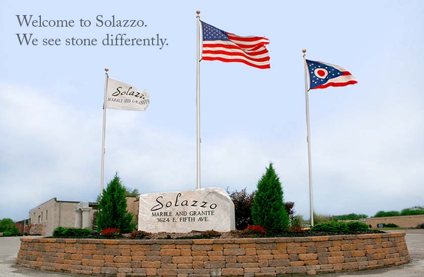 Welcome to Solazzo. We see stone differently.